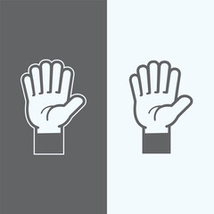 Hand Gestures Line Icons. Editable Stroke. Pixel Perfect. For Mobile and Web. Contains such icons as Gesture, Hand, Charity and Relief Work, Finger, Greeting, Handshake, A Helping Hand, Clapping, Team