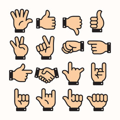 Hand Gestures Line Icons. Editable Stroke. Pixel Perfect. For Mobile and Web. Contains such icons as Gesture, Hand, Charity and Relief Work, Finger, Greeting, Handshake, A Helping Hand, Clapping, Team