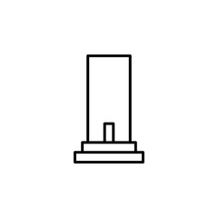 Monument icon vector design template
