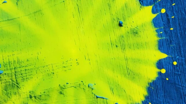 paint brush watercolor design moving green color colorful copy space video motion