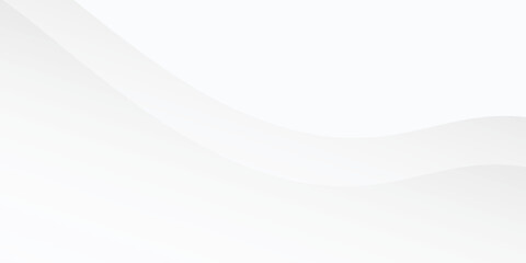 Modern white background with gradient color and artistic dynamic line decoration design abstract simple