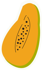 Fruit Simple Stiker
