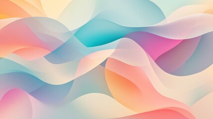 A circular abstract pattern with soft gradients and random vibrant colors, forming an energetic, flowing, and visually dynamic composition.

