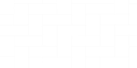 Obraz premium White tiles wall texture. White rectangle mosaic tiles texture background. Classic white metro tile. Long wide picture.