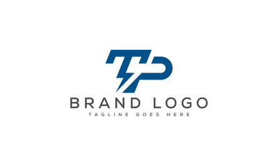 letter TP logo design vector template design for brand.
