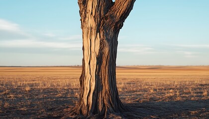 dead tree in the desert