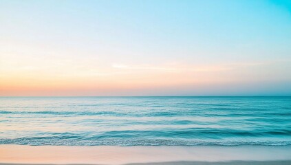 Obraz premium Peaceful ocean sunrise