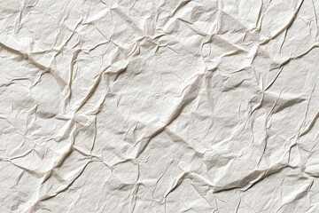 Creased, textured paper
