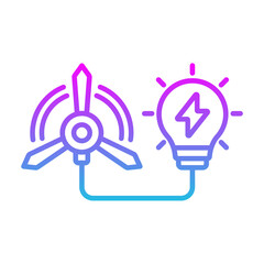 Wind Power Icon