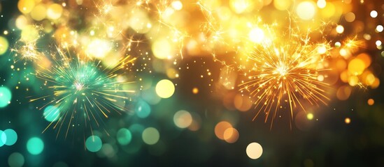 Fototapeta premium Sparkling Celebration Fireworks