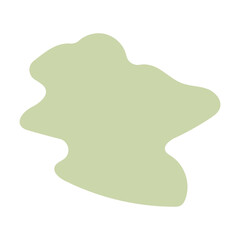 abstract blobs pastel green for background	
