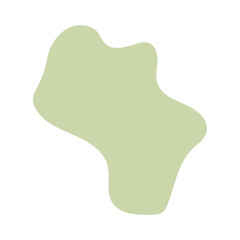 abstract blobs pastel green for background	