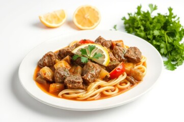 Traditional Czech Sv&iacute;čkov&aacute; Dish