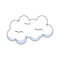Cartoon Cloud Illustration