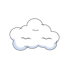 Cartoon Cloud Illustration