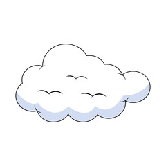 Cartoon Cloud Illustration