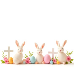 Obraz premium Elegant Easter Sunday Design