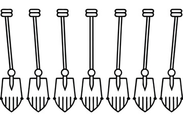 Cultivator Line Art Style for Creative Illustration Work