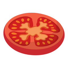 Tomato Slices Illustration