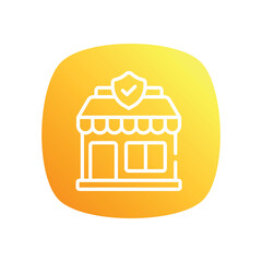 Protection  Icon vector stock illustration