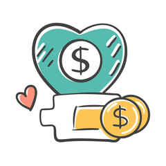 healthcare costs icon, healthcare costs vector illustration-simple illustration of healthcare costs, perfect for healthcare costs logos and icons