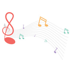 Melody Wave Illustration