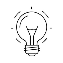 Brilliant Idea Light Bulb Illumination Inspiration Innovation Concept Design