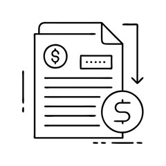 Financial Document Processing and Transaction Record for Payment Processing and Accounting