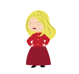 arrogant little woman