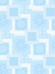 Fototapeta premium seamless pattern with geometric shapes