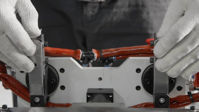 Remote control of the CNC machine