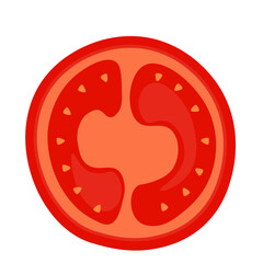 Tomato Slices Illustration