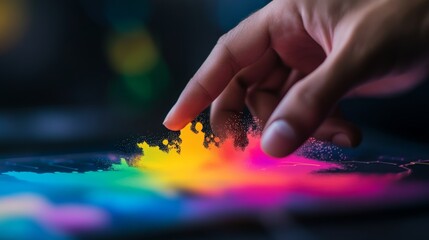 A marketing expert analyzing a heatmap of social media engagement, pinpointing top-performing content and strategies,