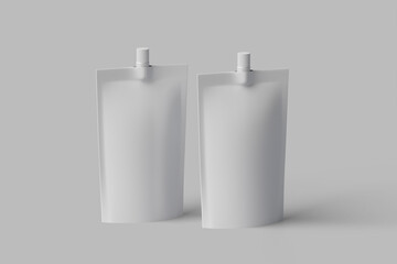 Doypack Mockup. 3D Render