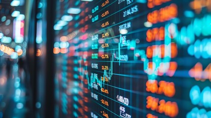 Red stock market crash chart illustrates financial loss and economic downturn amidst recession