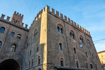 The old town of Bologna, Emilia-Romagna, Italy