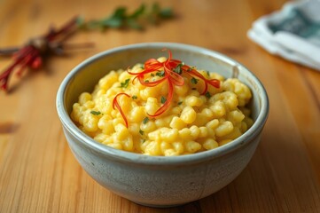 Creamy Swiss Saffron Risotto Delight