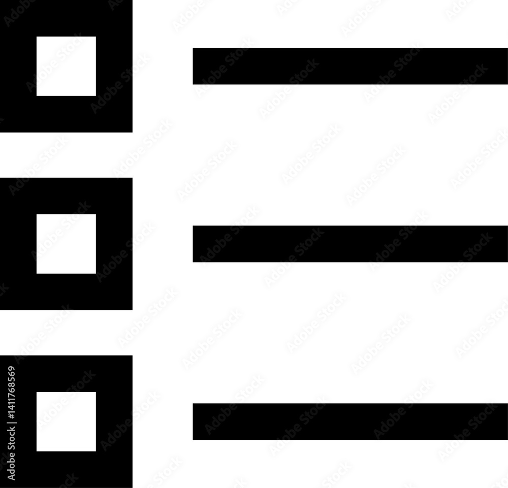 Poster hamburger menu flat icons. ui website design elements. navigation icons for mobile app and user inte