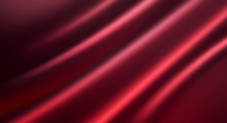 Red satin fabric texture background smooth elegant luxurious cloth material design for graphic design projects