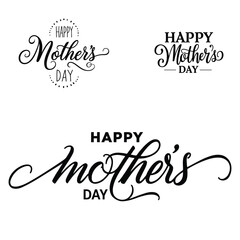 Exclusive Happy Mother's Day Typography Design