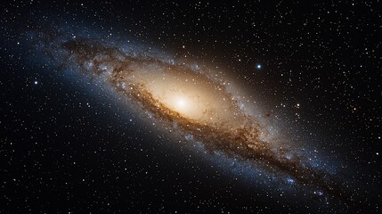 Fototapeta premium Spiral Galaxy in Space