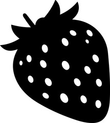 vector illustration of a strawberry