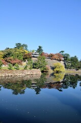 松江城 南櫓・中櫓・太鼓櫓とお堀