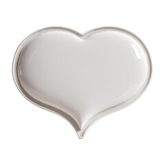 Heart plate for home aesthetic