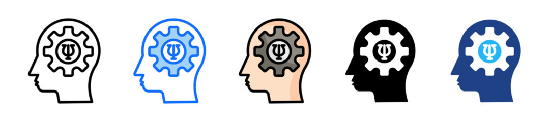 Development Icon Set Multiple Style Collection