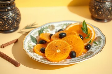 Elegant Moroccan Orange Salad