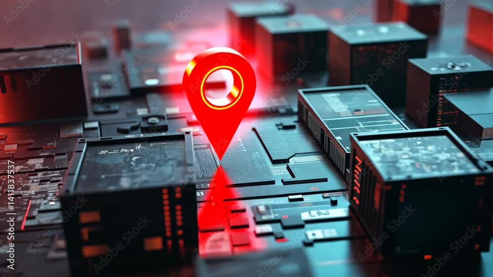 Poster digital mapping tech is changing navigation by offering precise location services for daily life and