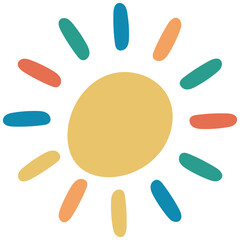 Colorful Sun Kids