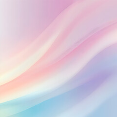 Pastel Wave Abstract: Soft, flowing pastel hues create a dreamy, abstract wave pattern. Perfect for backgrounds, websites, or designs needing a calming and elegant touch.