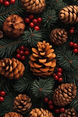 Adorable Knitted Child Figure in Autumn Leaves